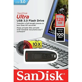 Флешка USB 3.0 128 ГБ SanDisk CZ48 (SDCZ48-128G-U46)