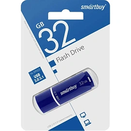Флешка USB 3.0 32 ГБ SmartBuy Crown (SB32GBCRW-Bl)