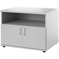 Тумба приставная для оргтехники Комус Мебель (Easy To Lead) Easy One (серый, 800х600х605 мм)