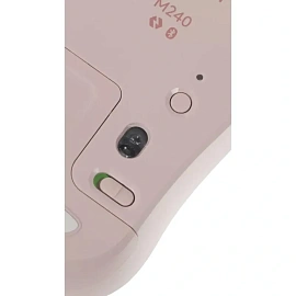 Мышь беспроводная Logitech M240 розовая (910-007121)