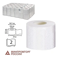 Бумага туалетная Veiro Professional Comfort 2-слойная белая (48 рулонов в упаковке)