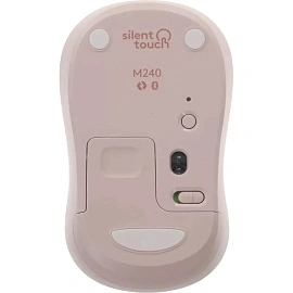 Мышь беспроводная Logitech M240 розовая (910-007121)