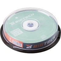 Диск CD-R BigTech 700 МБ 52x cake box YCDRB004 (10 штук в упаковке)