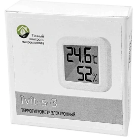Термогигрометр электронный Ivit-s-3 (с поверкой РФ)