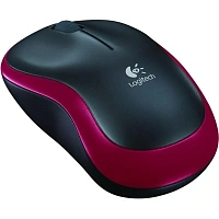 Мышь беспроводная Logitech M185 красная (910-002240/910-002633)