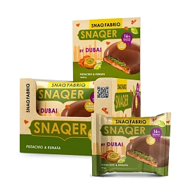 Печенье SNAQ FABRIQ "Фисташка и конуфа" без сахара 45 г, шоу-бокс, СФ146
