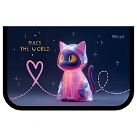 Пенал 1 отделение, 200*130 Forst "The Star Cat" (Звездный кот), ткань