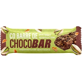 Батончик Co barre de Chocolat Карамельная фисташка (16 штук по 27 г)