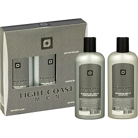 Подарочный набор для мужчин Light Coast Men (шампунь и гель для душа, 2x250 мл)