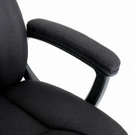 Кресло BRABIX PREMIUM "Adagio EX-551", ткань, пятилучие металл, черное, 532938