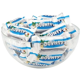 Батончики мини BOUNTY "Minis" шоколадные, 3 кг