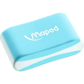 Ластик Maped Essentials Soft из синтетического каучука прямоугольный 21x33x10 мм (112921)
