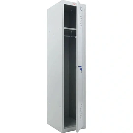 Шкаф для одежды металлический Комус Мебель ML-11-40 (серый, 400х500х1830 мм)
