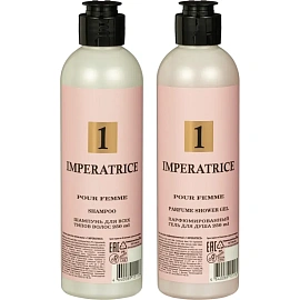 Подарочный набор для женщин Imperatrica (шампунь и гель для душа, 2x250 мл)