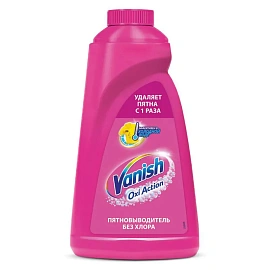 Пятновыводитель кислородный Vanish для белого и цветного белья жидкость 1 л