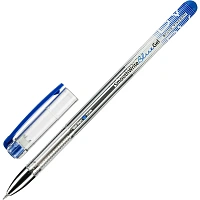 Ручка гелевая неавтоматическая Bruno Visconti SmoothWrite синяя (толщина линии 0.4 мм)