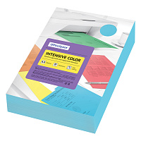 Бумага цветная OfficeSpace "Intensive Color", А4, 80г/м2, 500л., (голубой) фото Бумага цветная OfficeSpace "Intensive Color", А4, 80г/м2, 500л., (голубой)