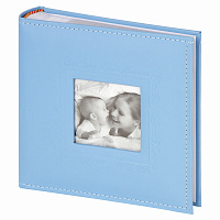 Фотоальбом BRAUBERG "Cute Baby" на 200 фото 10х15 см, под кожу, бумажные страницы, бокс, синий, 391142 фото Фотоальбом BRAUBERG "Cute Baby" на 200 фото 10х15 см, под кожу, бумажные страницы, бокс, синий, 391142
