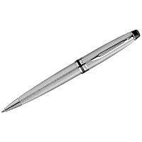 Ручка шариковая Waterman "Expert Stainless Steel СT" синяя, 1,0мм, подарочная упаковка фото Ручка шариковая Waterman "Expert Stainless Steel СT" синяя, 1,0мм, подарочная упаковка
