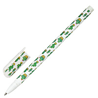 Ручка шариковая BRAUBERG SOFT TOUCH STICK "CACTUS", СИНЯЯ, мягкое покрытие, узел 0,7 мм, 143707 фото Ручка шариковая BRAUBERG SOFT TOUCH STICK "CACTUS", СИНЯЯ, мягкое покрытие, узел 0,7 мм, 143707