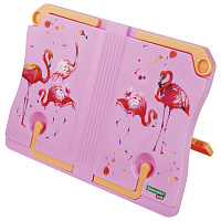 Подставка для книг и учебников BRAUBERG KIDS "Flamingo", регулируемый наклон, ABS-пластик, 238061 фото Подставка для книг и учебников BRAUBERG KIDS "Flamingo", регулируемый наклон, ABS-пластик, 238061