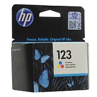 Картридж струйный HP 123 F6V16AE цветной оригинальный фото Картридж струйный HP 123 F6V16AE цветной оригинальный