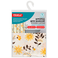 Шторка для ванной ПОЛИЭСТЕР, 180х200 см, кольца в комплекте, РАСТЕНИЯ, PRIMILA (ПРИМИЛА), 700085 фото Шторка для ванной ПОЛИЭСТЕР, 180х200 см, кольца в комплекте, РАСТЕНИЯ, PRIMILA (ПРИМИЛА), 700085