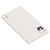 Блок для записей MESHU "Cute cats", 10*17см, 50л., на склейке фото Блок для записей MESHU "Cute cats", 10*17см, 50л., на склейке
