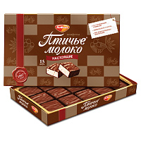 Конфеты Рот Фронт Птичье молоко 200 г фото Конфеты Рот Фронт Птичье молоко 200 г