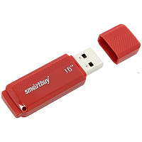 Память Smart Buy "Dock" 16GB, USB 2.0 Flash Drive, красный фото Память Smart Buy "Dock" 16GB, USB 2.0 Flash Drive, красный