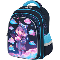 Рюкзак BRAUBERG KIDS FLOSSY, 2 отделения, 3 кармана, "Sky girl", 3D-панель, 40х28х18 см, 273179 фото Рюкзак BRAUBERG KIDS FLOSSY, 2 отделения, 3 кармана, "Sky girl", 3D-панель, 40х28х18 см, 273179