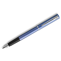 Ручка перьевая Waterman "Allure Blue" синяя, 0,8мм, подарочная упаковка фото Ручка перьевая Waterman "Allure Blue" синяя, 0,8мм, подарочная упаковка