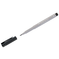 Ручка капиллярная Faber-Castell "Pitt Artist Pen Brush" цвет 272 теплый серый III, пишущий узел "кисть фото Ручка капиллярная Faber-Castell "Pitt Artist Pen Brush" цвет 272 теплый серый III, пишущий узел "кисть