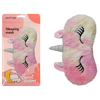 Маска для сна MESHU "Sleeping unicorn", пакет zip-lock, европодвес фото Маска для сна MESHU "Sleeping unicorn", пакет zip-lock, европодвес