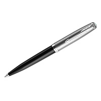 Ручка шариковая Parker "51 Black CT" черная, 1,0мм, поворот., подарочная упаковка фото Ручка шариковая Parker "51 Black CT" черная, 1,0мм, поворот., подарочная упаковка