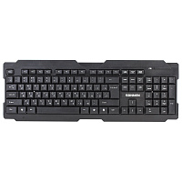 Клавиатура беспроводная SONNEN KB-5156, USB, 104 клавиши, 2,4 Ghz, черная, 512654 фото Клавиатура беспроводная SONNEN KB-5156, USB, 104 клавиши, 2,4 Ghz, черная, 512654
