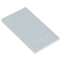 Блок для записей MESHU "Kat", 10*17см, 50л., на склейке фото Блок для записей MESHU "Kat", 10*17см, 50л., на склейке