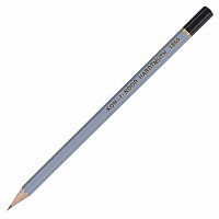 Карандаш чернографитный KOH-I-NOOR 1860, 1 шт., H, корпус серый, 186000H00104 фото Карандаш чернографитный KOH-I-NOOR 1860, 1 шт., H, корпус серый, 186000H00104