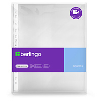 Папка-вкладыш с перфорацией Berlingo "Squares", А4, 60мкм, рельефная текстура, матовая фото Папка-вкладыш с перфорацией Berlingo "Squares", А4, 60мкм, рельефная текстура, матовая