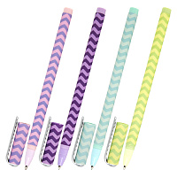 Ручка шариковая BRAUBERG SOFT TOUCH STICK "GEOMETRIC", СИНЯЯ, мягкое покрытие, корпус ассорти, узел 0,7 мм, 143701 фото Ручка шариковая BRAUBERG SOFT TOUCH STICK "GEOMETRIC", СИНЯЯ, мягкое покрытие, корпус ассорти, узел 0,7 мм, 143701
