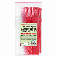 Пакеты для заморозки продуктов, 1 л, КОМПЛЕКТ 20 шт., с замком-застежкой (слайдер), LAIMA фото Пакеты для заморозки продуктов, 1 л, КОМПЛЕКТ 20 шт., с замком-застежкой (слайдер), LAIMA