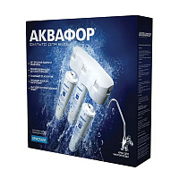 Фильтр для воды АКВАФОР "Кристалл Н", для холодной воды, 3 ступени, ресурс 6000 л, кран в комплекте, 205963 фото Фильтр для воды АКВАФОР "Кристалл Н", для холодной воды, 3 ступени, ресурс 6000 л, кран в комплекте, 205963