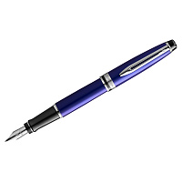 Ручка перьевая Waterman "Expert Blue CT" синяя, 1,0мм, подарочная упаковка фото Ручка перьевая Waterman "Expert Blue CT" синяя, 1,0мм, подарочная упаковка
