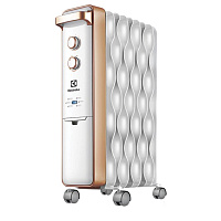 Обогреватель масляный ELECTROLUX EOH/M-9209, 2000 Вт, 9 секций, белый/золотистый, НС-1100763 фото Обогреватель масляный ELECTROLUX EOH/M-9209, 2000 Вт, 9 секций, белый/золотистый, НС-1100763