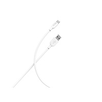 Кабель Smartbuy S01, USB - Type-C, 2,4A output, 1м, белый