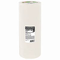 Клейкая лента малярная креппированная 48 мм x 50 м, КОМПЛЕКТ 6 шт., STAFF "BIG PACK2, 271958 фото Клейкая лента малярная креппированная 48 мм x 50 м, КОМПЛЕКТ 6 шт., STAFF "BIG PACK2, 271958