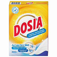 Порошок стиральный автомат Dosia Active Альпийская свежесть 400 г (для белого белья) фото Порошок стиральный автомат Dosia Active Альпийская свежесть 400 г (для белого белья)