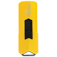 Флеш-диск 32 GB SMARTBUY Stream USB 2.0, желтый, SB32GBST-Y фото Флеш-диск 32 GB SMARTBUY Stream USB 2.0, желтый, SB32GBST-Y