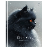 Дневник 5-11 кл. 48л. (твердый) BG "Black cat", матовая ламинация фото Дневник 5-11 кл. 48л. (твердый) BG "Black cat", матовая ламинация