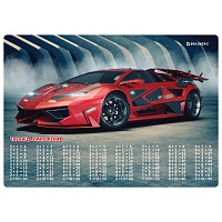 Настольное покрытие BRAUBERG, А3+, пластик, 46x33 см, "Sport Car", 270401 фото Настольное покрытие BRAUBERG, А3+, пластик, 46x33 см, "Sport Car", 270401